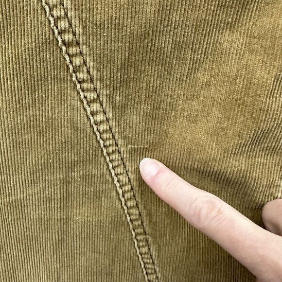 Vintage American Eagle Corduroy Maxi Skirt Academia Grunge Retro Y2K Women's 6 - Picture 2 of 8